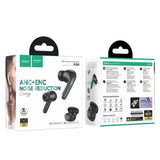 HOCO EQ5 ANC+ENC Bluetooth 5.3 Wireless Earphone – Black Color