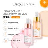 Laikou Sakura & Vitamin C Serum Combo (17ml+17ml) (P-2454)