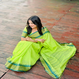 Pure Cotton Tangail Woven Saree (P-2949)