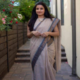 Pure Cotton Tangail Woven Saree (P-2952)