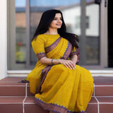Pure Cotton Tangail Woven Saree (P-2953)