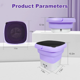 Foldable Portable Washing Machine – 9L