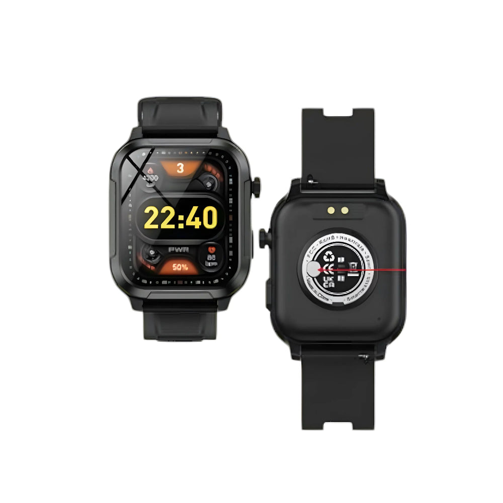 Geeoo W11 Bluetooth Calling Smart watch – Black