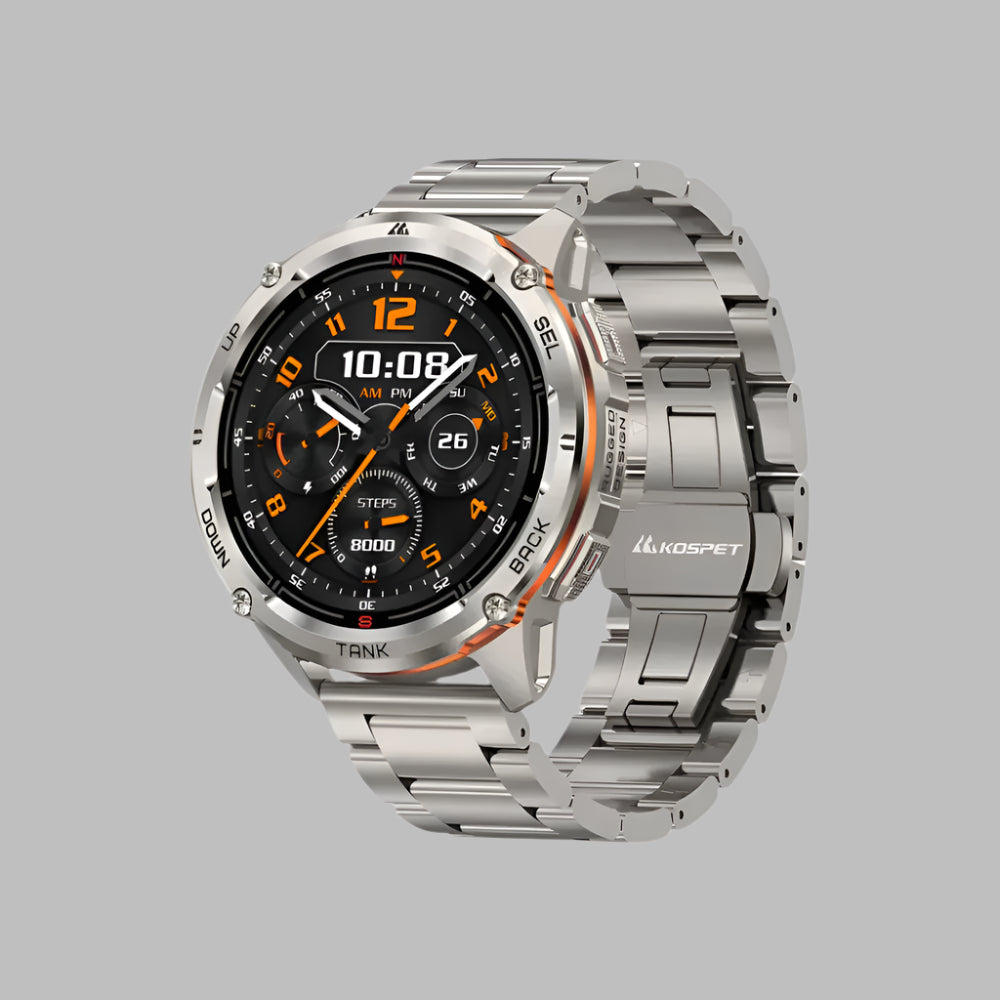 KOSPET TANK T3 ULTRA 2 Smartwatch – Special Edition – Silver Color